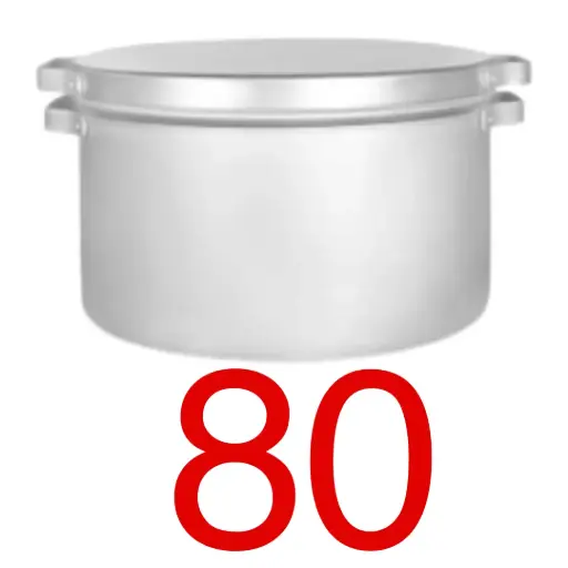 [5291048100118] IR ALUMINIUM TOPS W/COVER 80CM IT-80