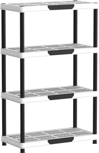 [6291048101789] COSMO SHELIVING RACK 4 LAYER SR-4 رفوف تخزين 4 ارفف