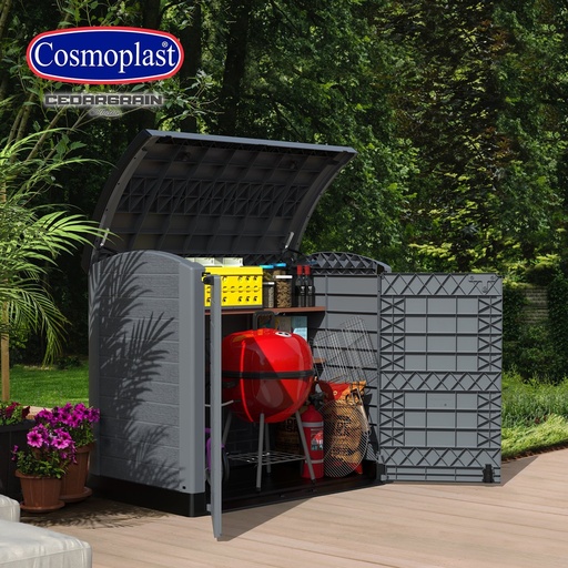 [6291048181811] COSMO CEDAGRAIN STORG SHED 850LTR -  وحدة تخزين خارجية 850 لتر 