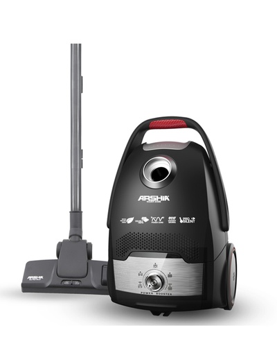 [8696219022398] ARSHIA 1800WATT VACUM CLEANER VC064-2398المكنسة الصامتة