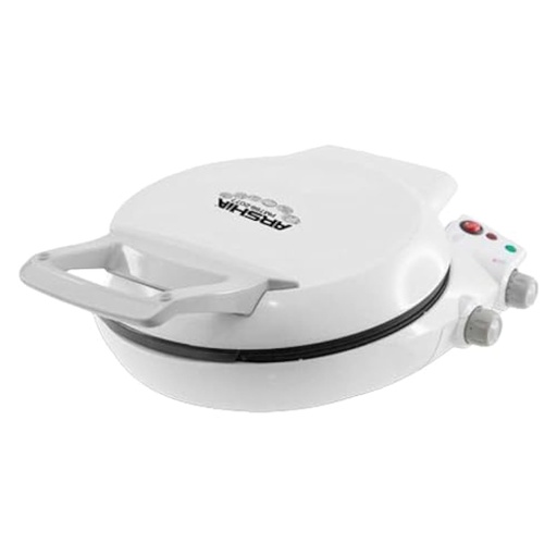 [8696219022077] ARSHIA  PIZZA MAKER WHITE 2077 شواية وصانعة بيتزا