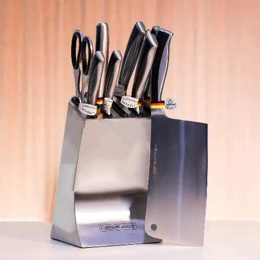 [8696219021339] .ARSHIA 10PCS KNIFE K270-1339 طقم سكاكين