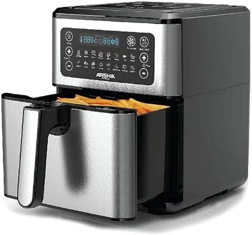 [4260672114689] ARSHIA AF014-2728 5.5L AIR FRY قلاية هوائية ارشيا 5.5 لتر 1700 واات 