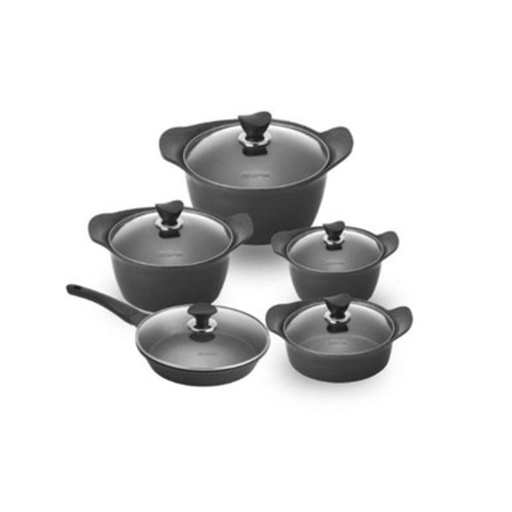 [4260672111060] ARSHIA CO162 -10PCS COOKWARE S طقم قدور ارشيا 10 قطع 