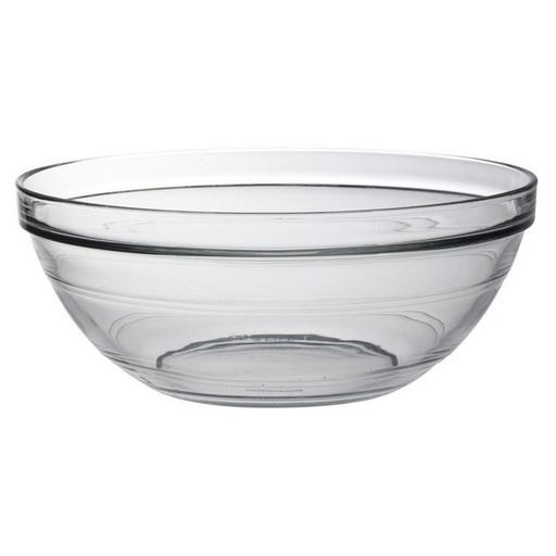 [3550190400915] DLX. LYS CLEAR BOWL 26 CM - بادية زجاجية 26 سم