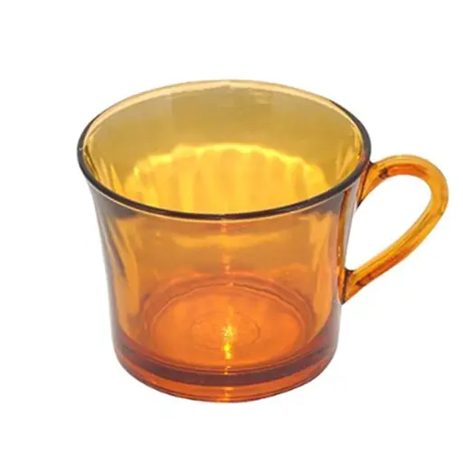 [3550190500356] DLX. VER.LYS TEA CUP 6PCS SET - طقم 6 اكواب اصفر فرنسي