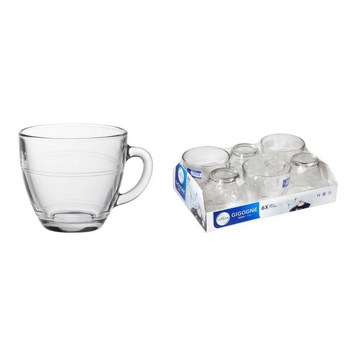 [3550190500455] DLX. GIGOGNE CUP 7 3/4OZ 22CL - طقم اكواب فرنسي