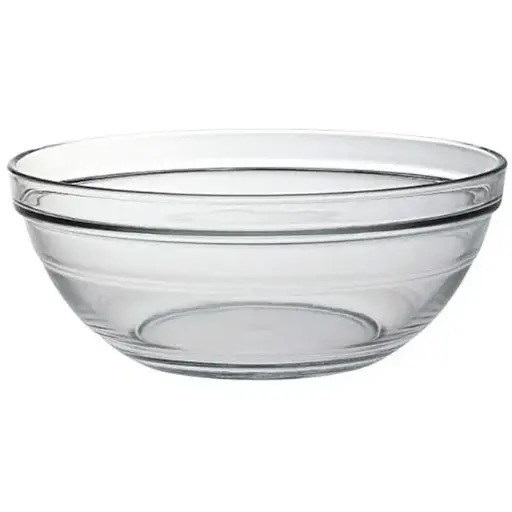 [3550190400892] DURALEX GIGOGNE BOWL Ø 20.5x8cm 2027A (1PCS)- بادية زجاجية20.5 سم
