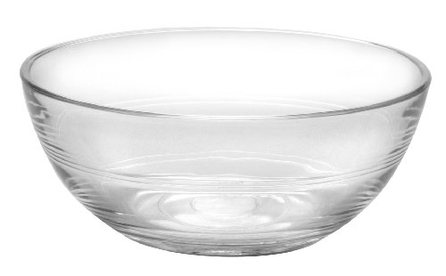 [3550190400786] DLX LYS CLEAR BOWL 12 CM بادية زجاجية