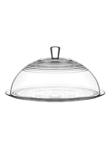 [8692952142888] LAV LV-DRN PSTS2 SERVICE PLATE طبق تقديم زجاجي مع غطاءكبير