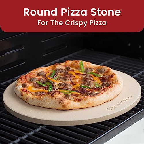 [4544910001157] GR PIZZA STONE 32CM SMALL 59539 صحن البيتزا