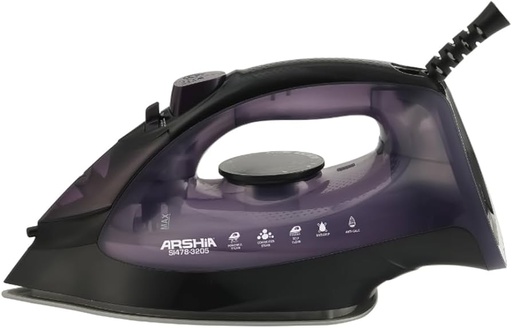 [4260672117482] ARSHIA STEAM IRON 2200W DARK PURPLE SI478-3205 - كواية ارشيا 2200 واات 