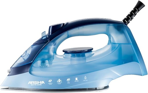 [4260672117499] ARSHIA STEAM IRON 2200W DARK BLUE SI478-3206كواية ارشيا 2200 واات 