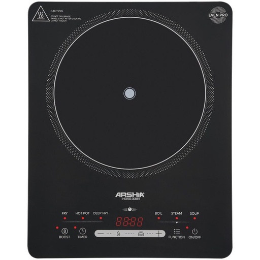 [4260672119769] ARSHIA INDUCTION HOB 2200W IH050-3385 جولة الاندكشن من آرشيا