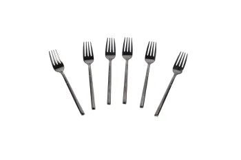 [6667202111886] DANNYHOME DZ100-5 6PCS Dessert Fork- شوك