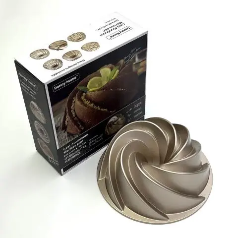 [6803072801377] danny home DHB88 Die-Cast Aluminum Marissa pan 24CM - قالب كيك 