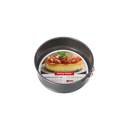 [6521083100714] danny home DHB55 Carbon Steel Springform Pan 18CM - قالب جيز كيك
