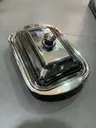 [4260672695251] NAZ S/S RECTANGLE DISH  JUMBO W/LID 45CM