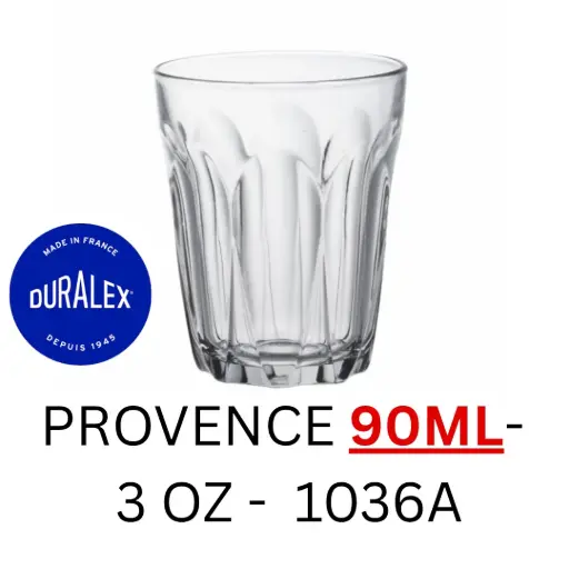 [3550190002409] DURALEX PROVENCE 90ML- 3 OZ 1036A ( 6PCS ) 