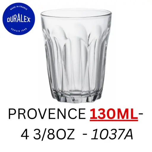 [3550190501186] DURALEX PROVENCE 130ML- 4 3/8 OZ 1037A ( 6PCS ) 