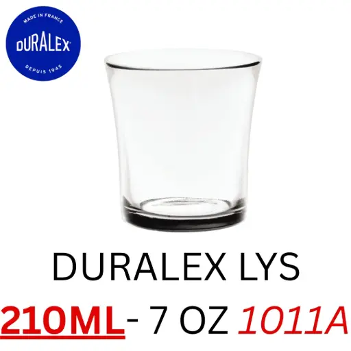 [3550190504200] DURALEX LYS 210ML- 7 OZ 1011A (6PCS) 