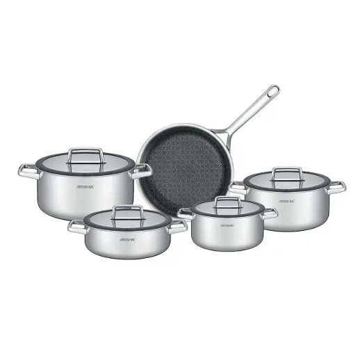 [4262473051309] ARSHIA SS050-3543 - 9PCS COOKWRE SET 